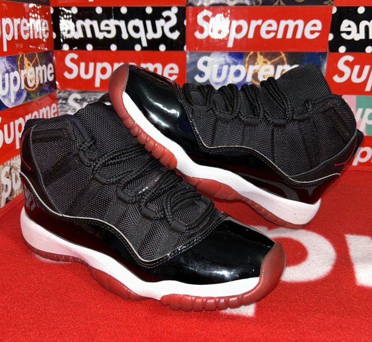 Jordan 11 Space Jam 5 5y Jordan 11 Bred 5 5y