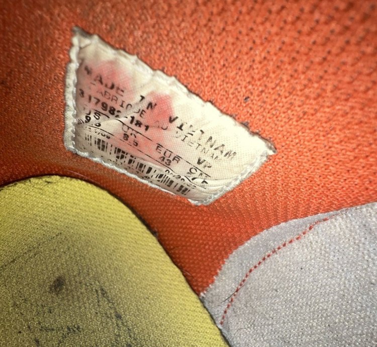 2009 Nike Dunk High Syracuse White Orange Blaze - Used