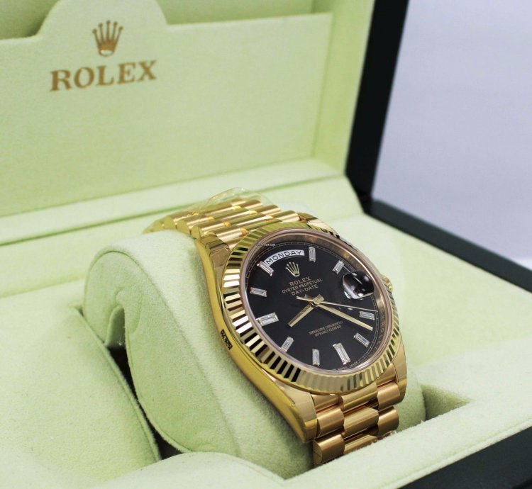 Rolex Day-date 40 President Day-date 228238 18k Yellow Gold Diamond Dial New