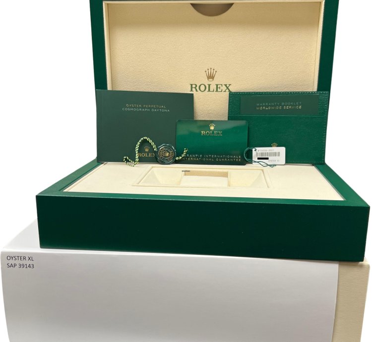 Rolex Daytona New Release 2023 Papers Rolex Daytona Platinum Glacier Blue 40 126506 Watch Box