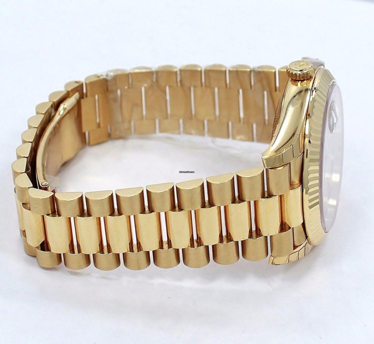 Rolex Day-date 40 President Day-date 228238 18k Yellow Gold Silver Motif Dial