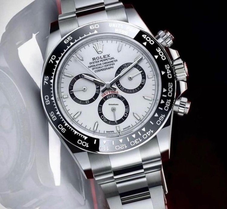 Rolex Daytona New Release Daytona Panda 126500 White Dial Ceramic Bezel
