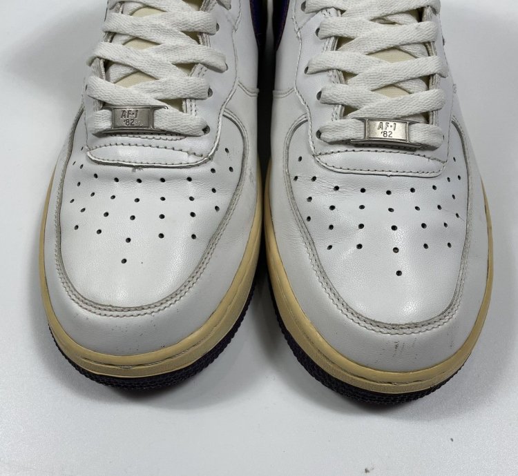 2010 Nike Air Force 1 Mid White Purple