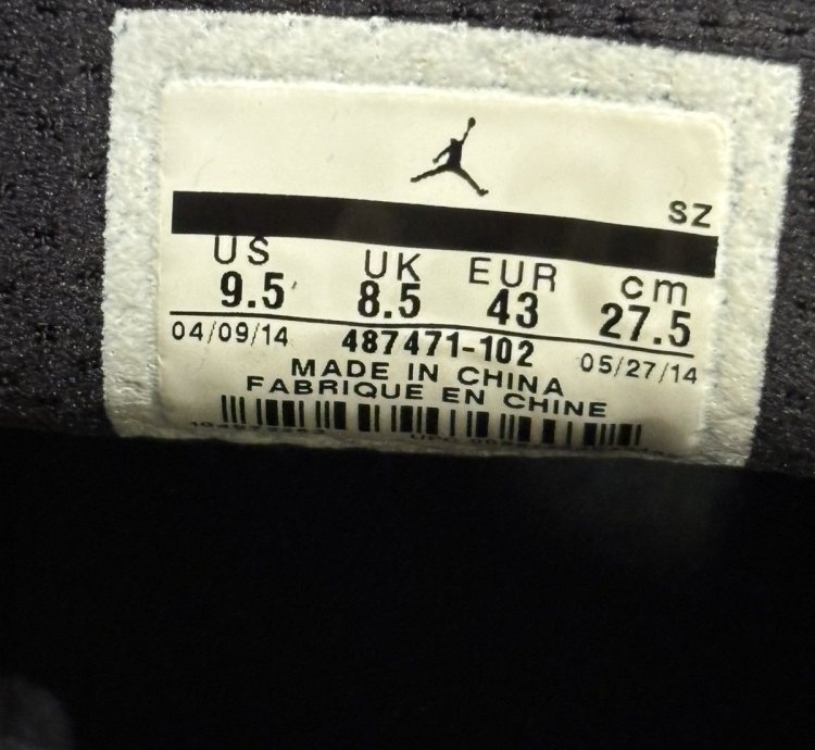 Jordan 14 Black Toe
