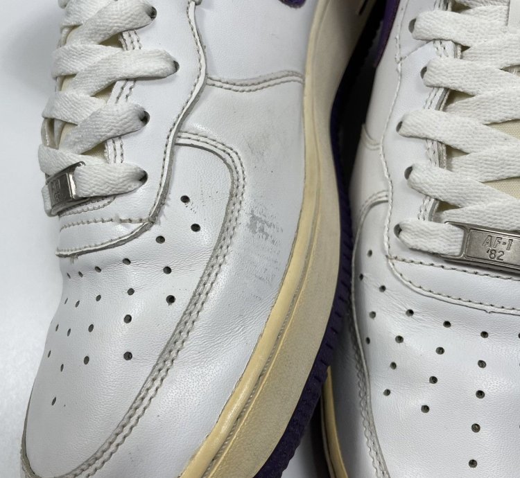 2010 Nike Air Force 1 Mid White Purple