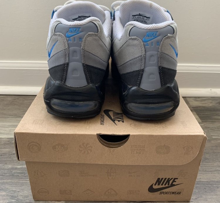 2010 Nike Air Max 95 Photo Blue Size 9 5