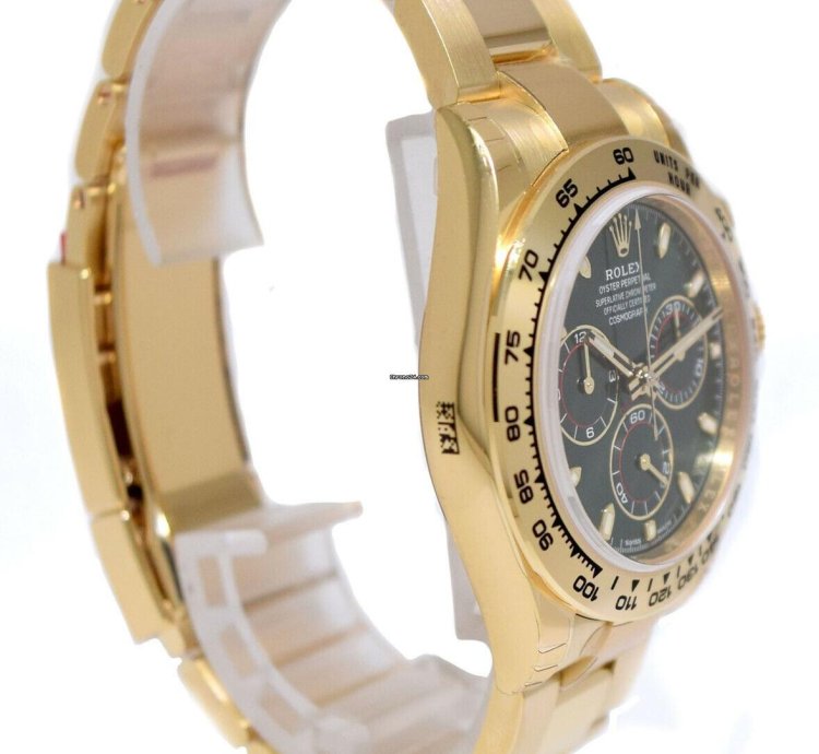Rolex Daytona New Rolex Daytona Chronograph 18k Yg Green Dial Mens Watch 22 116508