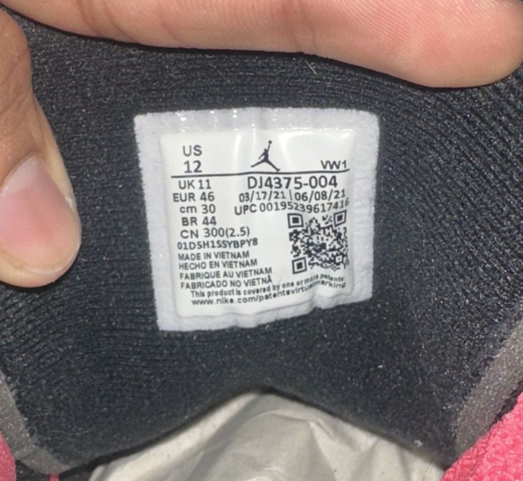 Jordan 2 Offwhite black-blue Vvvnds 12m