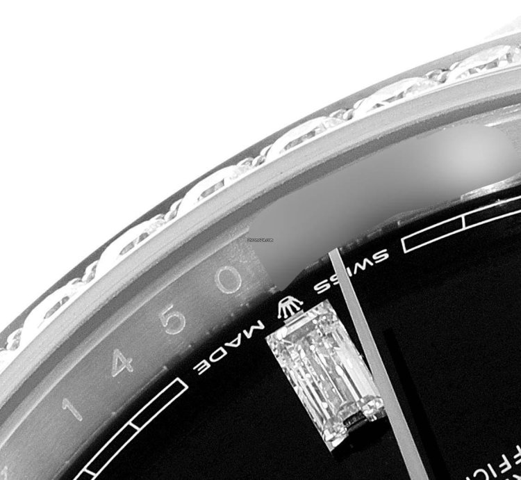 Rolex Day-date 40 President White Gold Diamond Mens Watch 228349 Unworn