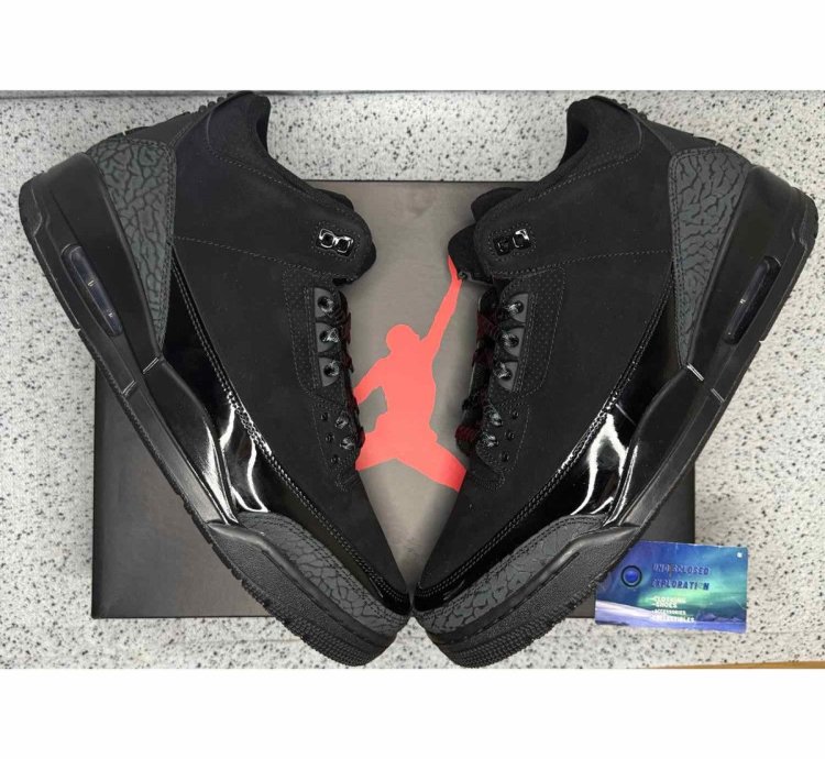 Jordan 3 Black Cat