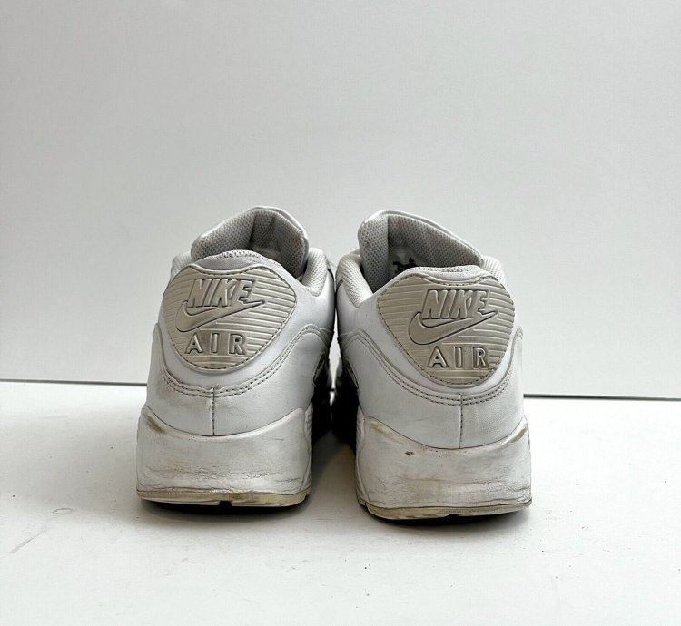 2011 Nike Air Max 90 Leather Vtg Rare 302519 113 Sz 9 5
