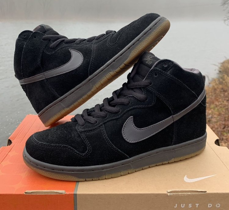 2005 Nike Sb Dunk High Midnight Fog