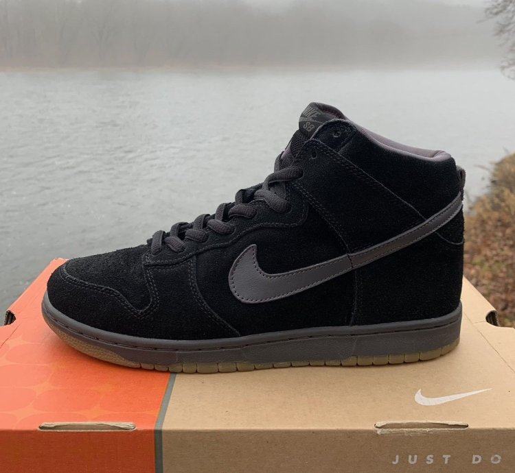 2005 Nike Sb Dunk High Midnight Fog