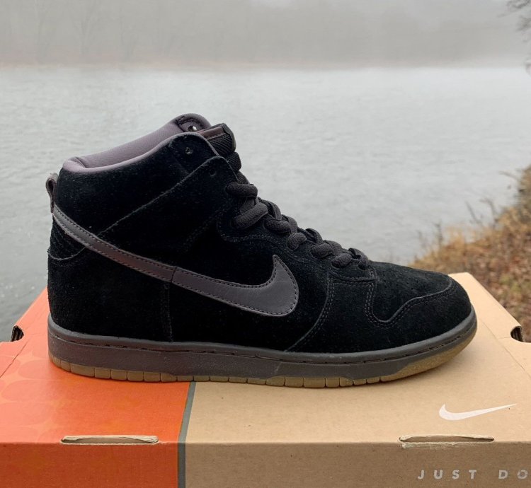 2005 Nike Sb Dunk High Midnight Fog