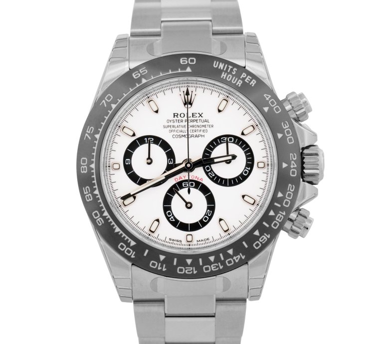 Rolex Daytona New Stickered Papers Rolex Daytona 116500 Ln Ceramic Panda White Steel 40mm Box