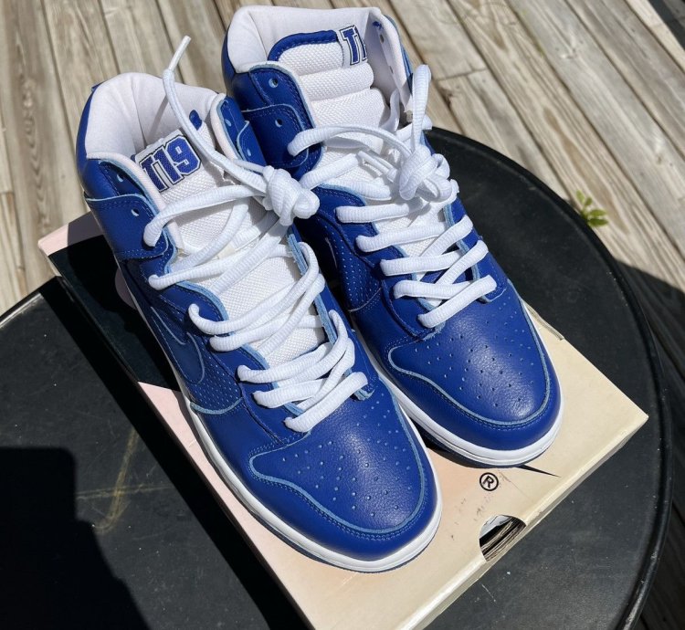 2005 Nike Sb Dunk High Pro Sb T19 Tokyo Royal Blue Size 11