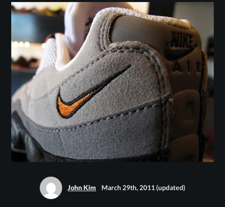 2011 Nike Air Max 95 Bright Mandarin