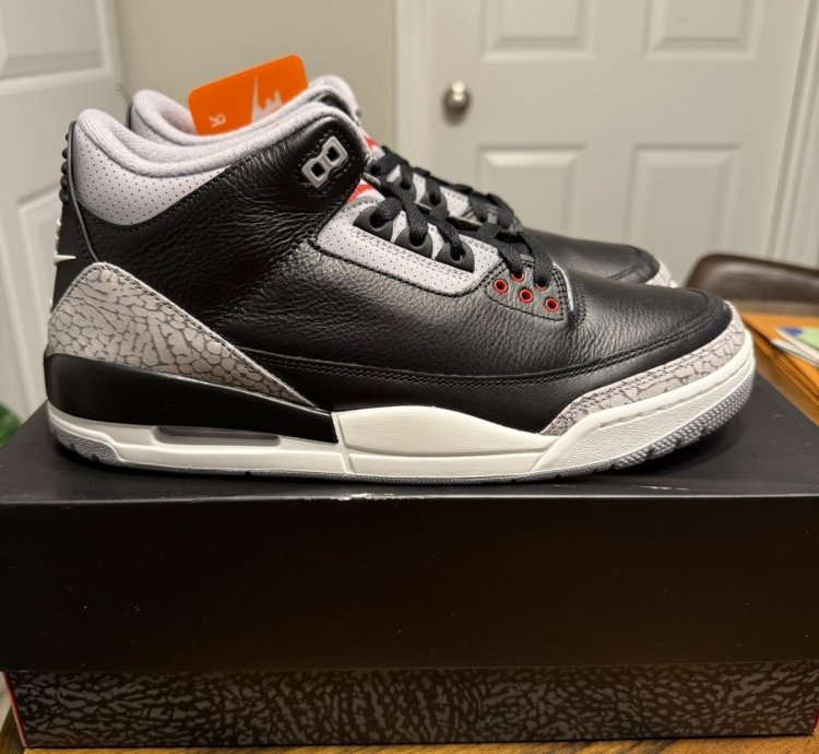 Jordan 3 Black Cement 2024