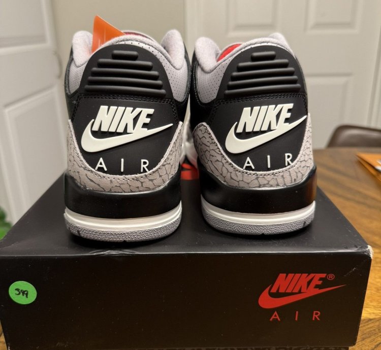 Jordan 3 Black Cement 2024