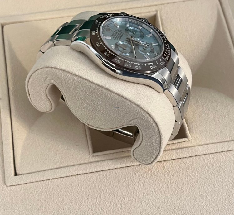 Rolex Daytona New Unworn Daytona Platinum Baguette Dial 116506