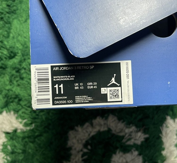 Jordan 3 Fragment