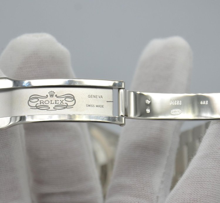 Rolex Day-date 40 Ref 228206 Platinum With Ice Blue Dial 40mm