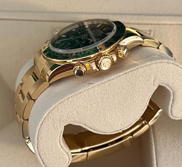Rolex Daytona New Unworn Sticker John Mayer Green Dial 116508
