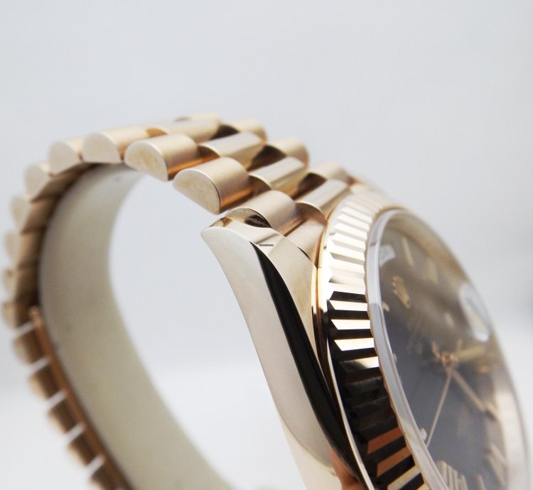 Rolex Day-date 40 Ref 228235 Chocolate Anno 2018 Full Set New - Unused
