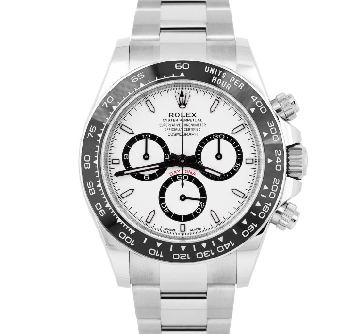 Rolex Daytona New Unworn Stickers Rolex Daytona Cosmograph 126500 Papers White Panda Watch Box