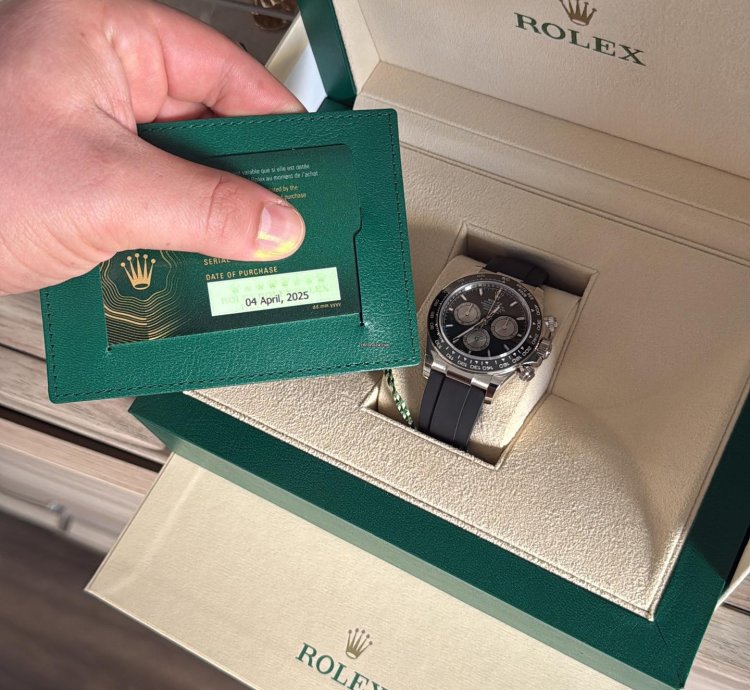 Rolex Daytona New Unworn With Box And Certificate Rolex Oysterflex Daytona 2025 Unworn