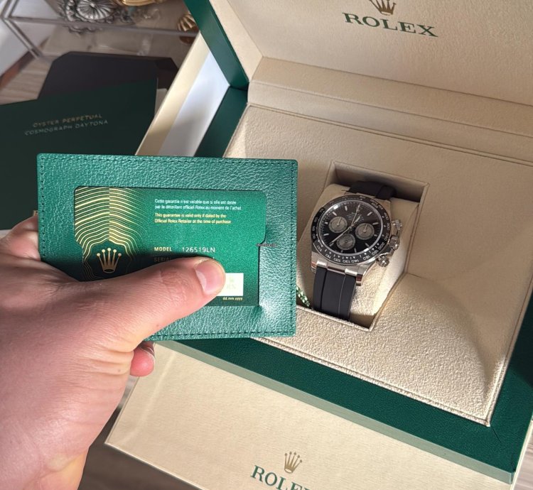 Rolex Daytona New Unworn With Box And Certificate Rolex Oysterflex Daytona 2025 Unworn