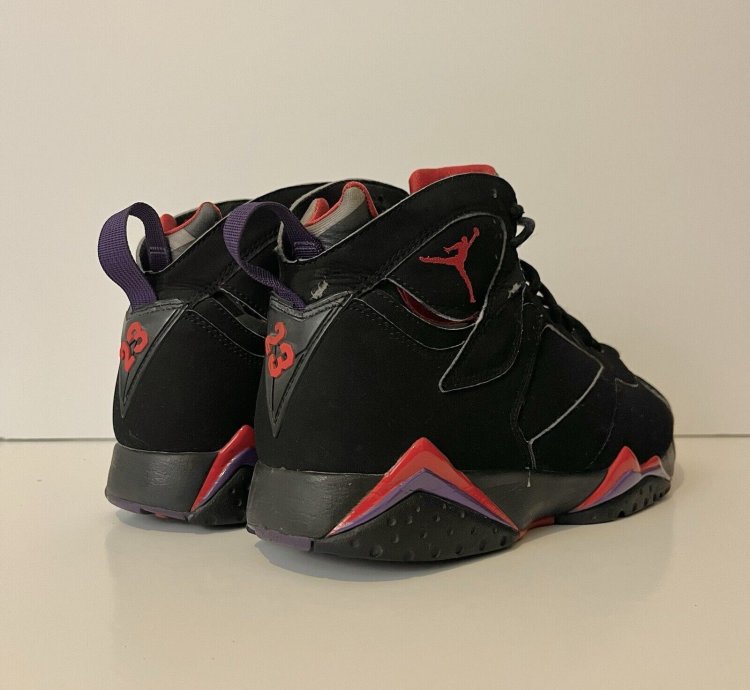 2012 Nike Air Jordan 7 Vii Retro Raptors Purple 304775-018