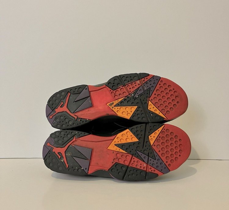2012 Nike Air Jordan 7 Vii Retro Raptors Purple 304775-018