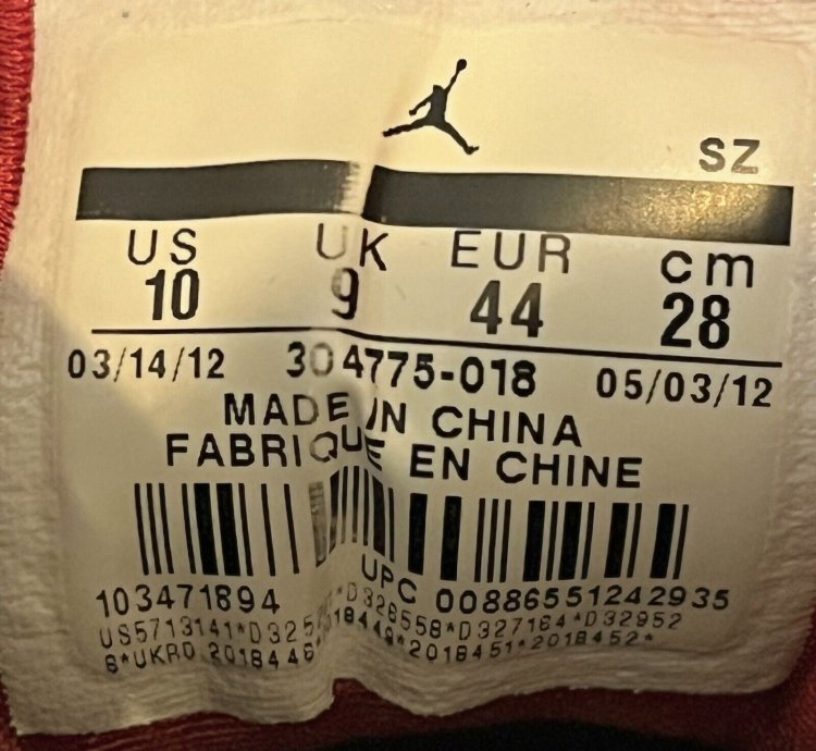 2012 Nike Air Jordan 7 Vii Retro Raptors Purple 304775-018