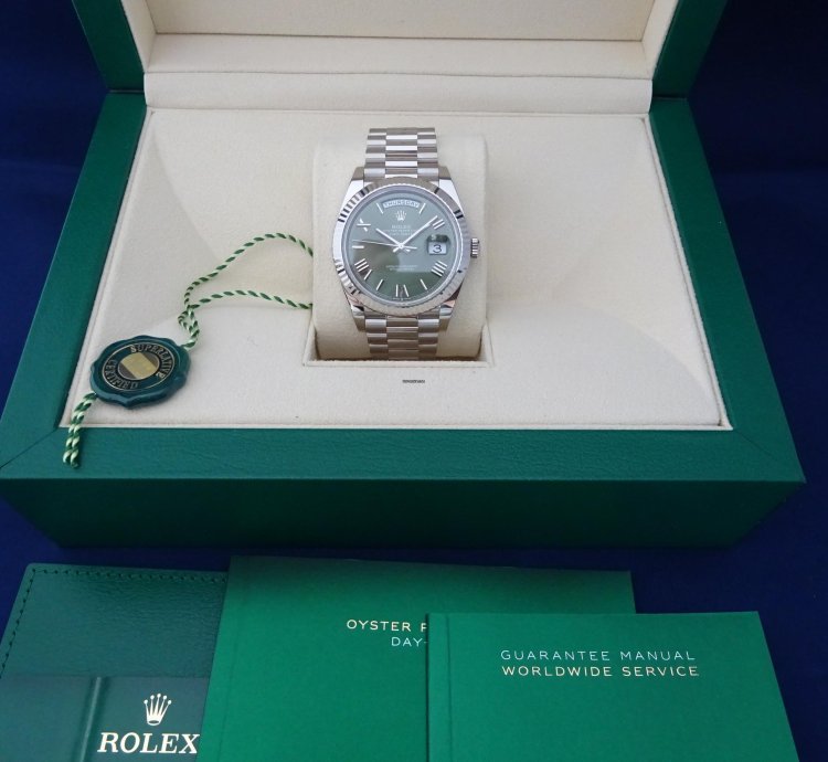 Rolex Day-date 40 Ref 228239 Gr Neu Ungetragen Deutsche Uhr
