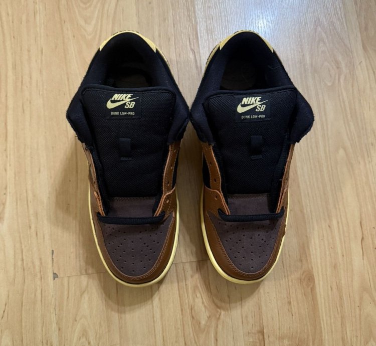 2012 Nike Dunk Sb Low Premium Og Black Tan Guinness