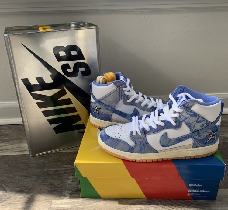 2021 Carpet Company Nike Sb Dunk High Qs Special Box