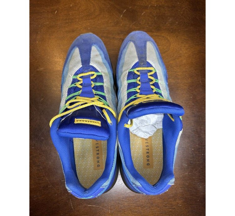 2012 Nike Livestrong Air Max 95 Dynamic Flywire Hyper Blue