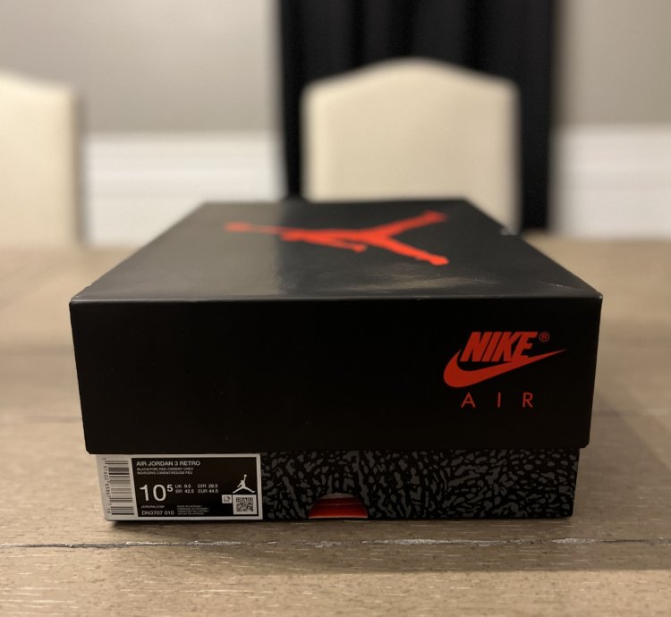 Jordan 3 Retro Og Black Cement 2024