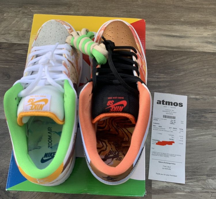 2021 Nike Sb Dunk Low Street Hawker Sz 9 5 Ds