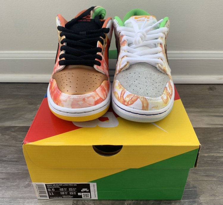 2021 Nike Sb Dunk Low Street Hawker Sz 9 5 Ds