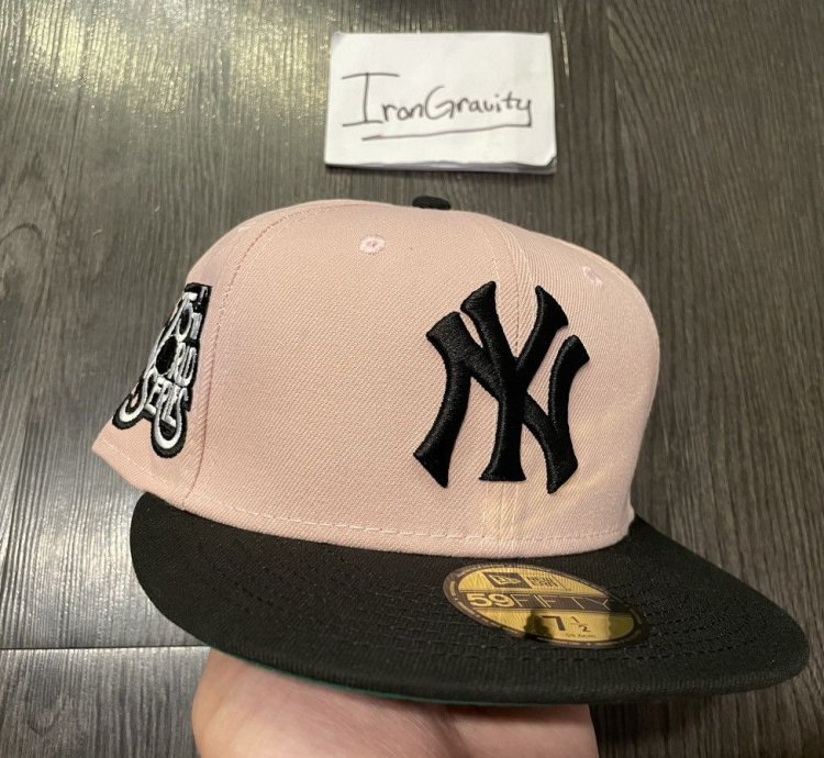 7 1 2 Myfitteds New York Yankee Nike Sb Dunk Pink Box Fitted