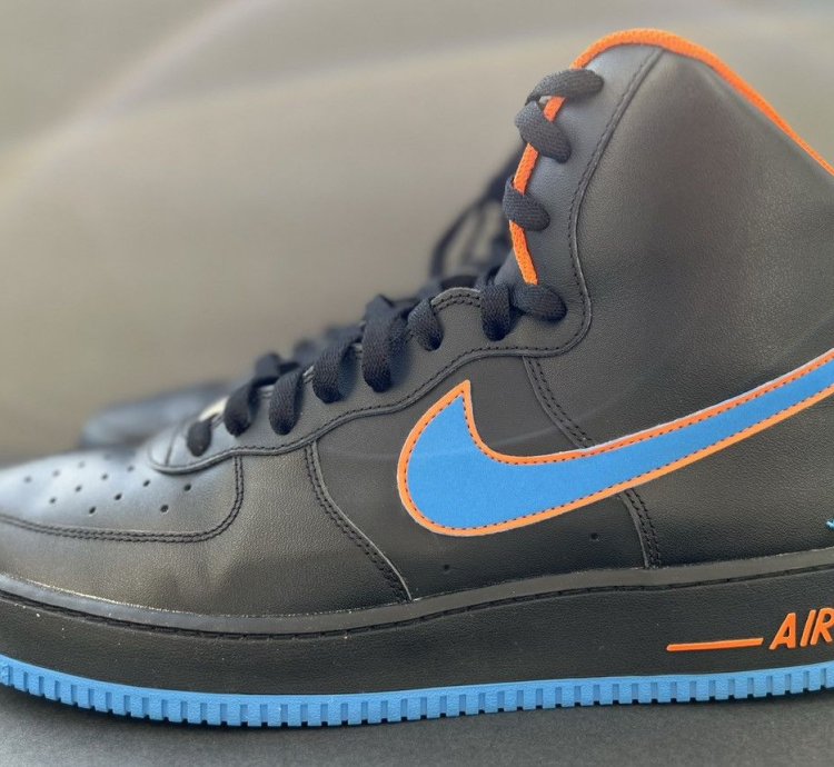 2012 Sheed Knicks Air Force 1 High Pe Looksee