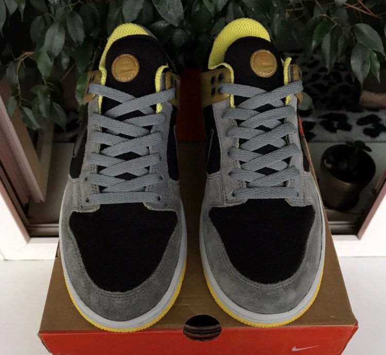Air Zoom Dunkesto Black Sonic Yellow Travis Sb Dunk High