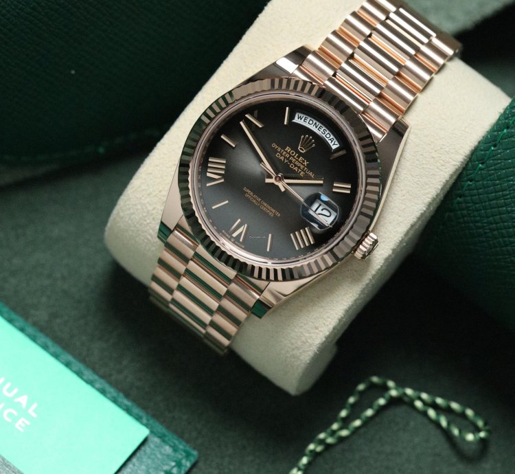 Rolex Day-date 40 Rg Ombre Dial New 2025