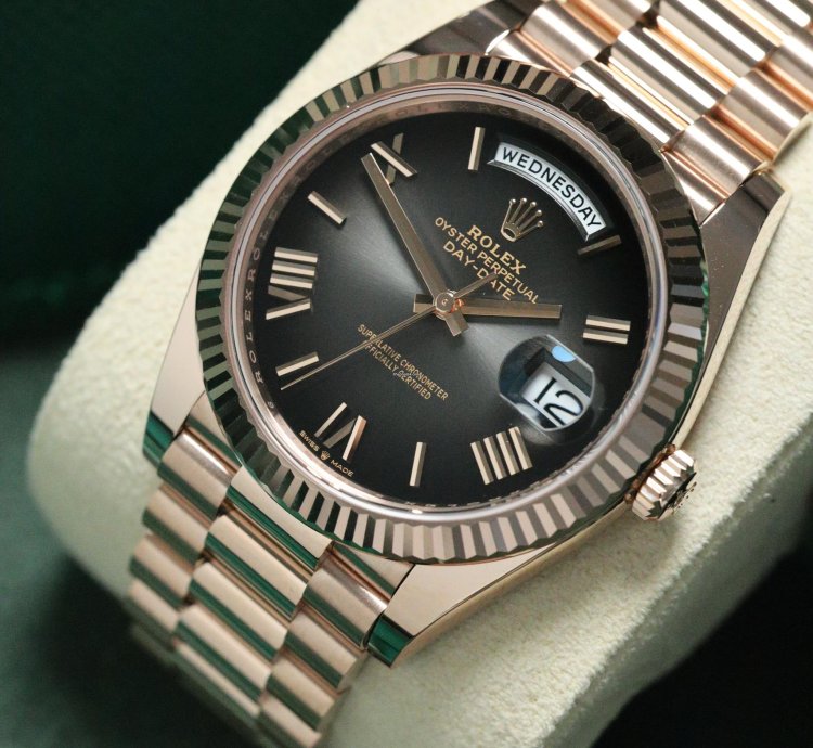 Rolex Day-date 40 Rg Ombre Dial New 2025