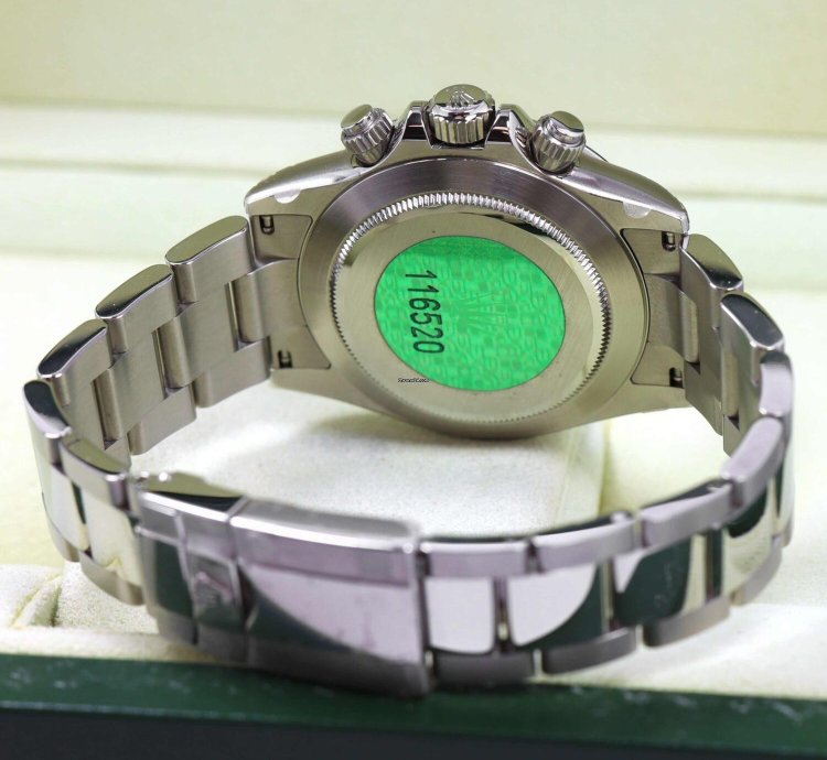 Rolex Daytona Nos 2006 Rolex Daytona 116520 40mm White Dial Box Papers Stickersdaytona