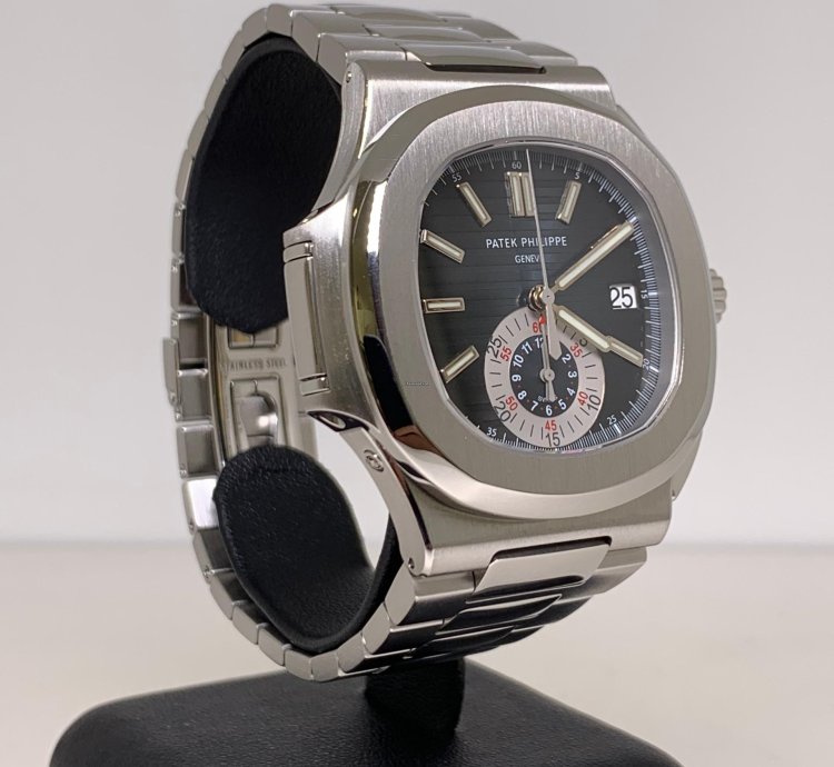 Patek Philippe Nautilus Ref 5980 1a-001 Blue Dial Full Set