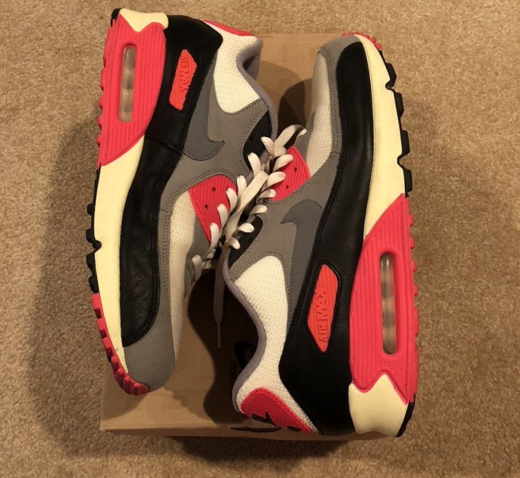 2013 Infrared Air Max 90 Vintage 543361-161