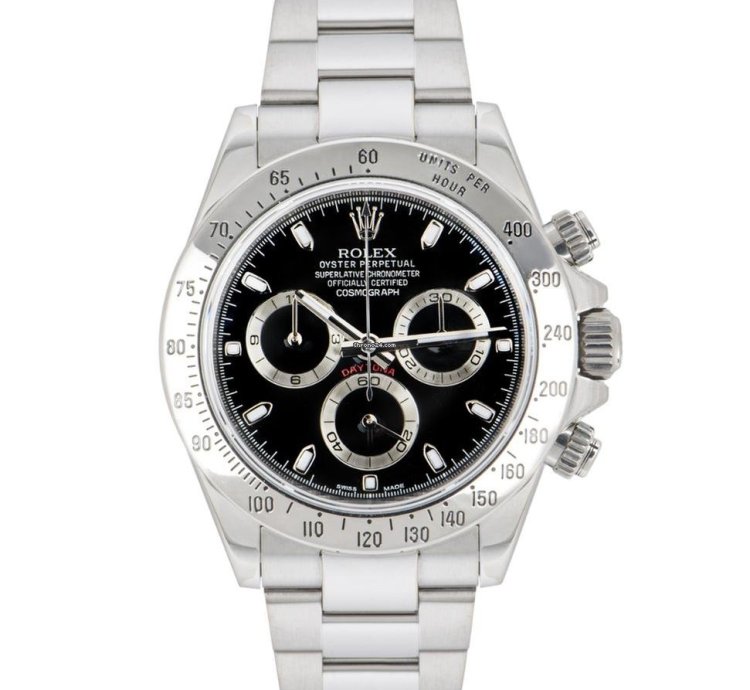 Rolex Daytona Nos Aph Black Dial 116520